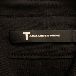 T by Alexander Wang Leather combo vest
